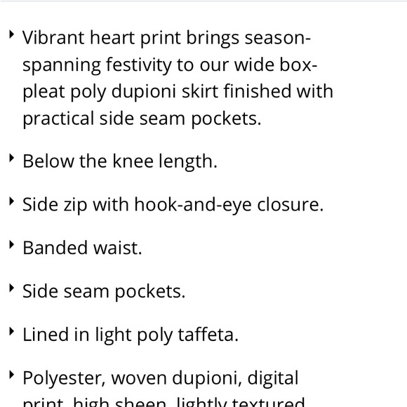 Colorful Heart Patterned Skirt - Picture 3 of 4